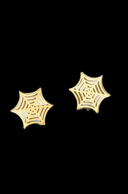 Spider Web Earrings