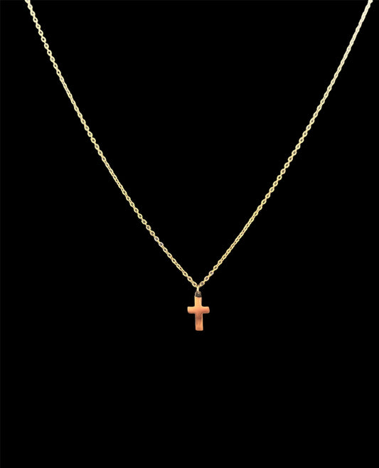 Collier pendentif croix 