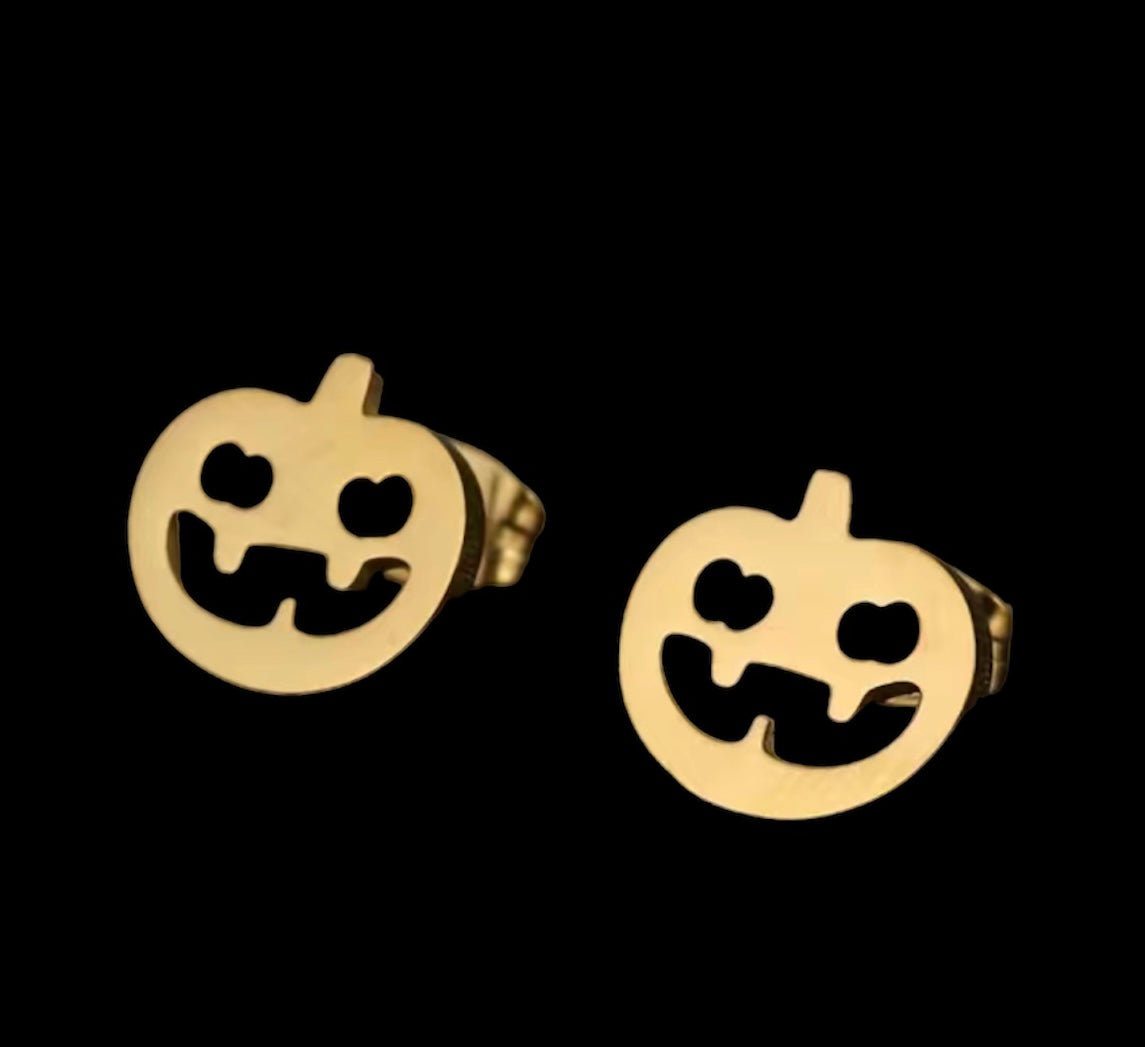 Pumpkin Earrings