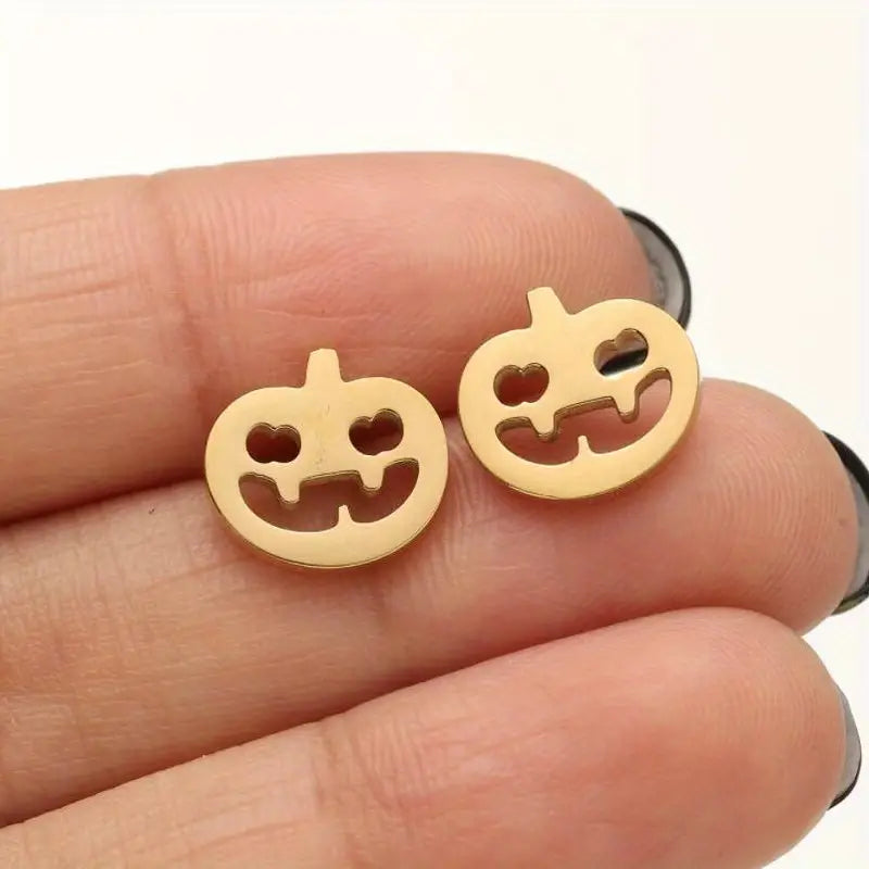 Pumpkin Earrings