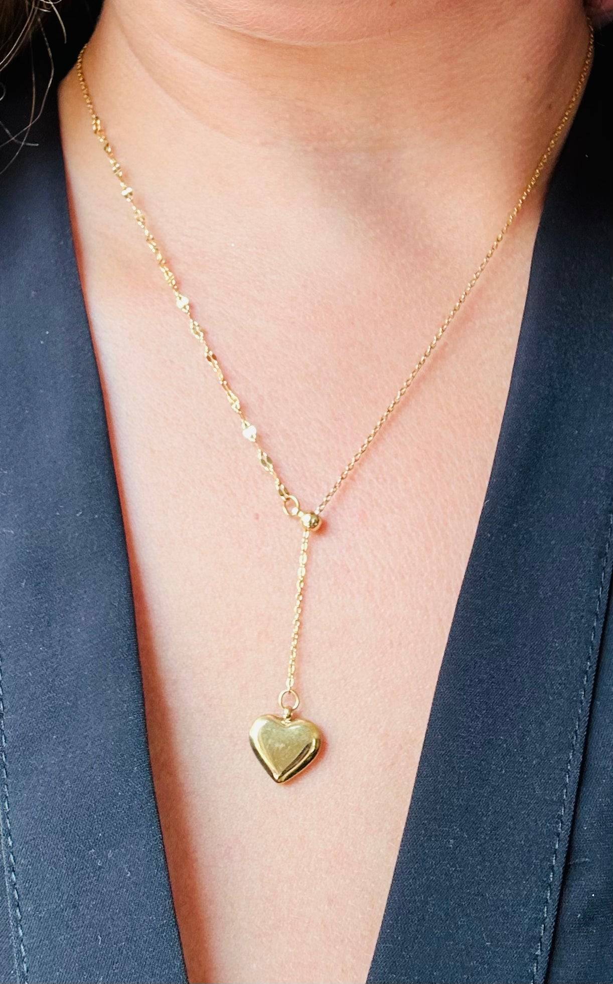 Pull Heart Necklace - NovaModa Jewelry